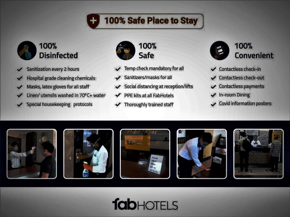 ג'איפור Fabhotel 7Th Crossing Malviya Nagar מראה חיצוני תמונה